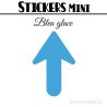 80 Flèches 2 cm - Stickers Flèches gommettes