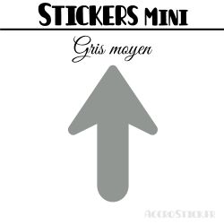 80 Flèches 2 cm - Stickers Flèches gommettes