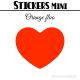 120 Coeurs 2 cm - Stickers mini gommettes