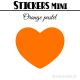 120 Coeurs 2 cm - Stickers mini gommettes