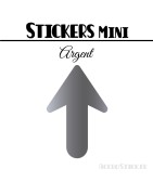 80 Flèches 2 cm - Stickers Flèches gommettes