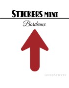 80 Flèches 2 cm - Stickers Flèches gommettes