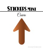 80 Flèches 2 cm - Stickers Flèches gommettes
