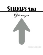 80 Flèches 2 cm - Stickers Flèches gommettes