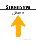 80 Flèches 2 cm - Stickers Flèches gommettes