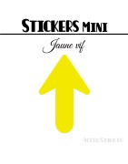 80 Flèches 2 cm - Stickers Flèches gommettes