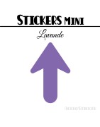 80 Flèches 2 cm - Stickers Flèches gommettes