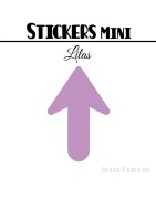 80 Flèches 2 cm - Stickers Flèches gommettes