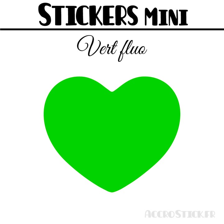 120 Coeurs 2 cm - Stickers mini gommettes
