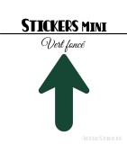 80 Flèches 2 cm - Stickers Flèches gommettes