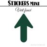 80 Flèches 2 cm - Stickers Flèches gommettes