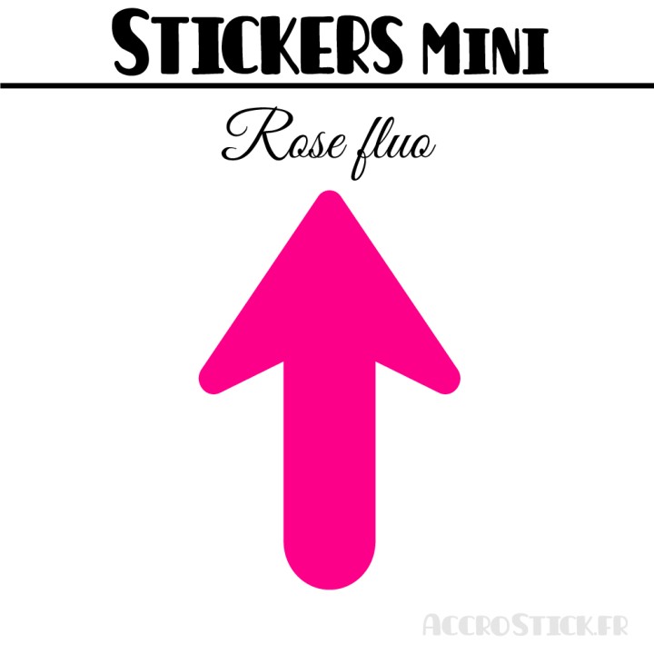 80 Flèches 2 cm - Stickers Flèches gommettes