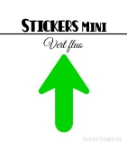80 Flèches 2 cm - Stickers Flèches gommettes
