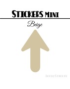 24 Flèches 4 cm - Stickers Flèches gommettes