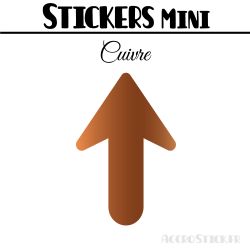 24 Flèches 4 cm - Stickers Flèches gommettes