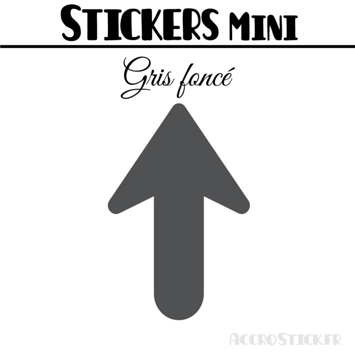 24 Flèches 4 cm - Stickers Flèches gommettes