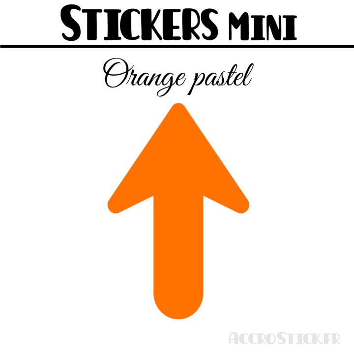 24 Flèches 4 cm - Stickers Flèches gommettes