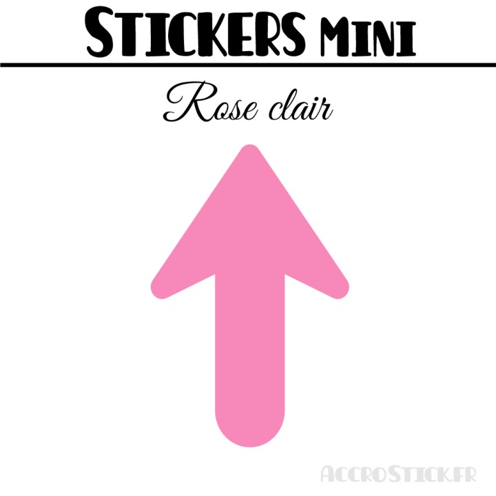 24 Flèches 4 cm - Stickers Flèches gommettes