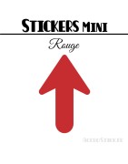 24 Flèches 4 cm - Stickers Flèches gommettes