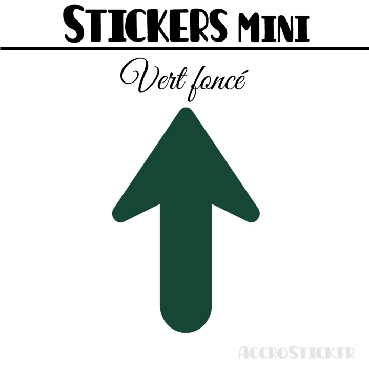 24 Flèches 4 cm - Stickers Flèches gommettes
