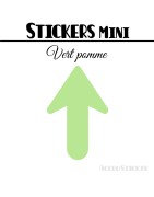 24 Flèches 4 cm - Stickers Flèches gommettes