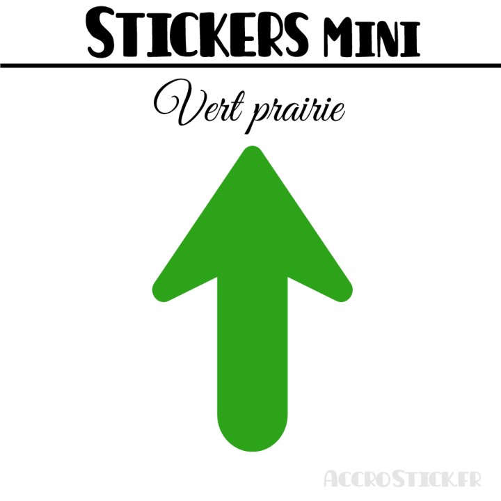 24 Flèches 4 cm - Stickers Flèches gommettes