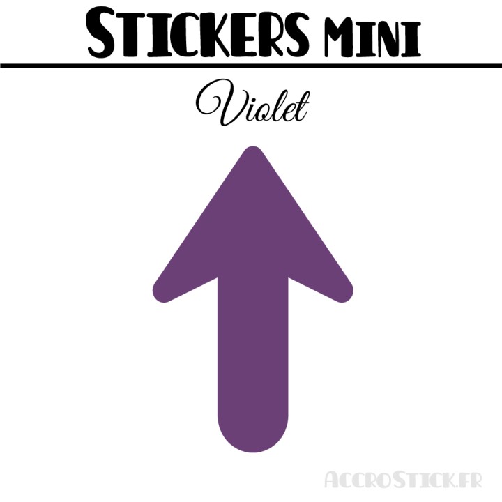 24 Flèches 4 cm - Stickers Flèches gommettes