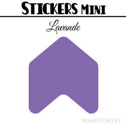 504 Flèches 0.8 cm - Stickers Flèches gommettes