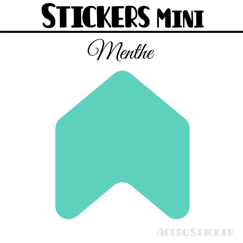 504 Flèches 0.8 cm - Stickers Flèches gommettes