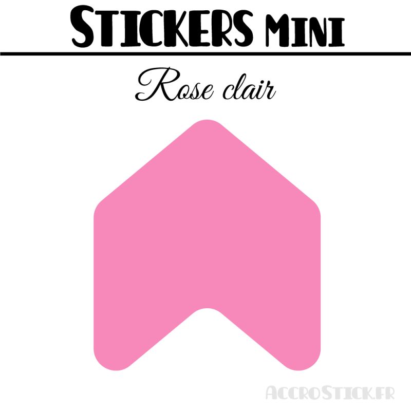 504 Flèches 0.8 cm - Stickers Flèches gommettes