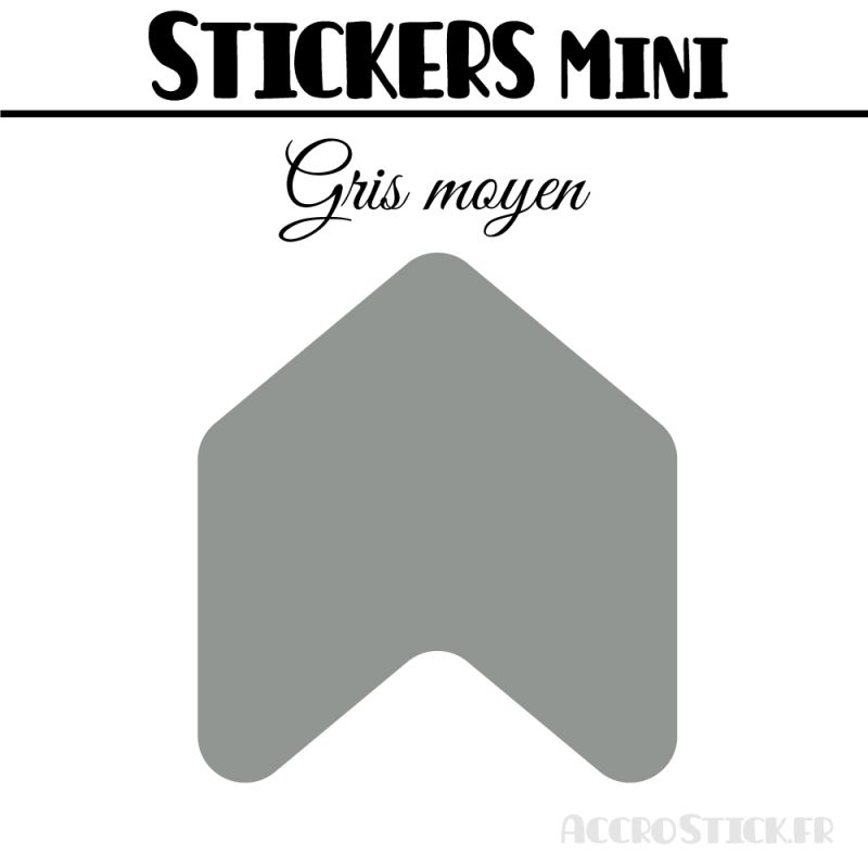 360 Flèches 1 cm - Stickers Flèches gommettes