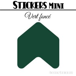 280 Flèches 1.2 cm - Stickers Flèches gommettes