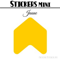 280 Flèches 1.2 cm - Stickers Flèches gommettes