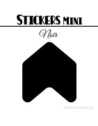280 Flèches 1.2 cm - Stickers Flèches gommettes