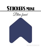 48 Flèches 3 cm - Stickers Flèches gommettes