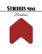 48 Flèches 3 cm - Stickers Flèches gommettes