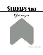 48 Flèches 3 cm - Stickers Flèches gommettes
