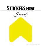48 Flèches 3 cm - Stickers Flèches gommettes