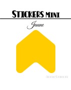 48 Flèches 3 cm - Stickers Flèches gommettes