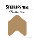 48 Flèches 3 cm - Stickers Flèches gommettes