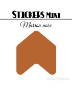 48 Flèches 3 cm - Stickers Flèches gommettes