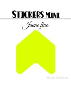 48 Flèches 3 cm - Stickers Flèches gommettes