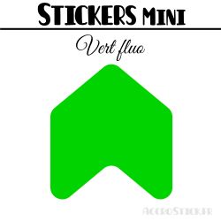 48 Flèches 3 cm - Stickers Flèches gommettes