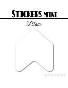 48 Flèches 3 cm - Stickers Flèches gommettes
