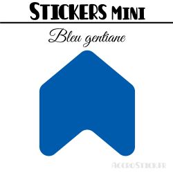 48 Flèches 3 cm - Stickers Flèches gommettes