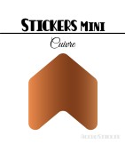 48 Flèches 3 cm - Stickers Flèches gommettes