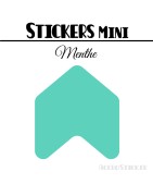 48 Flèches 3 cm - Stickers Flèches gommettes