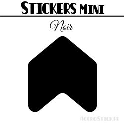 48 Flèches 3 cm - Stickers Flèches gommettes