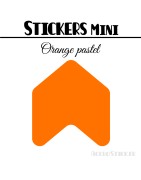 48 Flèches 3 cm - Stickers Flèches gommettes