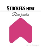 48 Flèches 3 cm - Stickers Flèches gommettes
